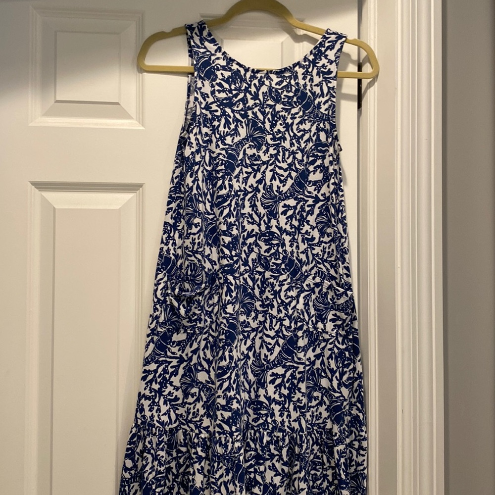 Lilly Pulitzer xxs blue white dress